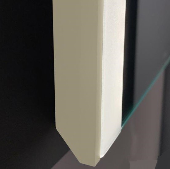 Duravit зеркало с подсветкой 820 мм х 800 мм, версия sensor, xviu, xv70320b1b1 цвет: матовое шампанское