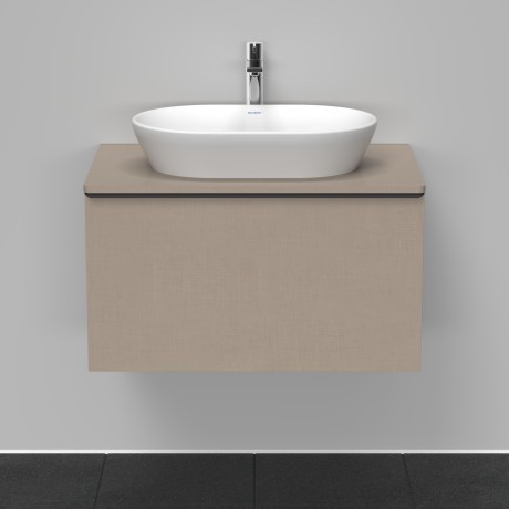 Duravit тумба подвесная под раковину 800 мм х 550 мм, с консолью, d-neo, de494707575 цвет: лён