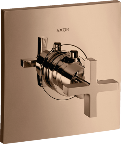 AXOR термостат highflow, скрытого монтажа, Citterio, красное золото арт. 39716300