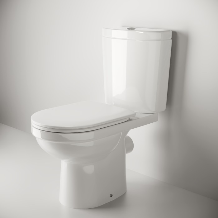 Ceramicanova унитаз с бачком и сиденьем life, cn1401 цвет: белый