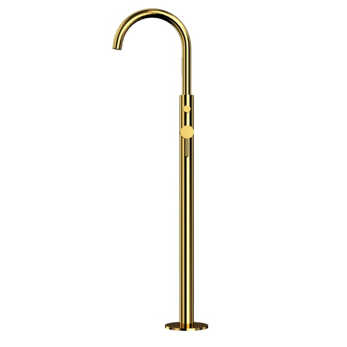 Смеситель для ванны отдельностоящий, Whitecross Y gold, золото арт. Y1233GL