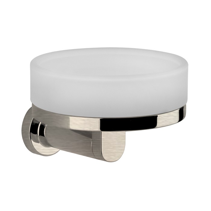 Gessi Мыльница, подвесная, сатинированное стекло, Emporio accessories, 38803#149 цвет: finox brushed nickel