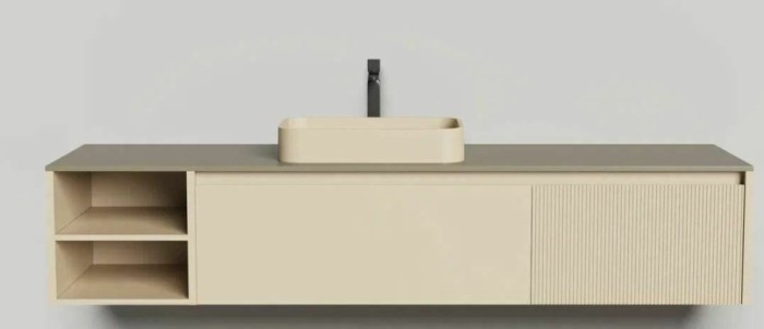 Salini подвесная тумба 2000, domino, 27d120a цвет: бежевый