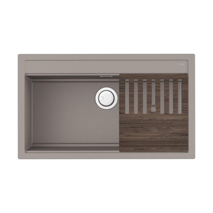 Omoikiri кухонная мойка Kitagawa 86-LB, leningrad grey арт. 4993796