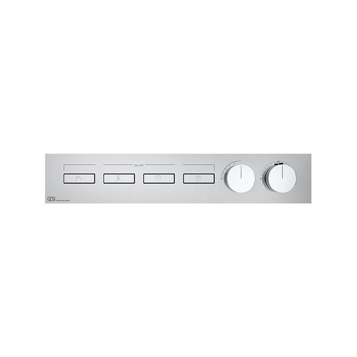 Gessi Термостат для душа, с включением до 4 источников одновременно, Hi Fi, 63016#031 цвет: хром