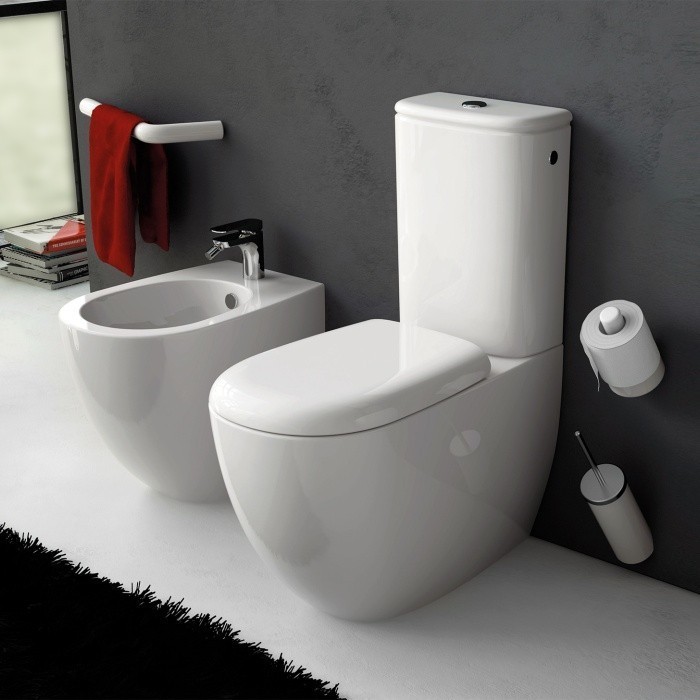 ArtCeram унитаз напольный (компакт | моноблок), flv003 01 00 file 2.0 цвет: белый глянцевый