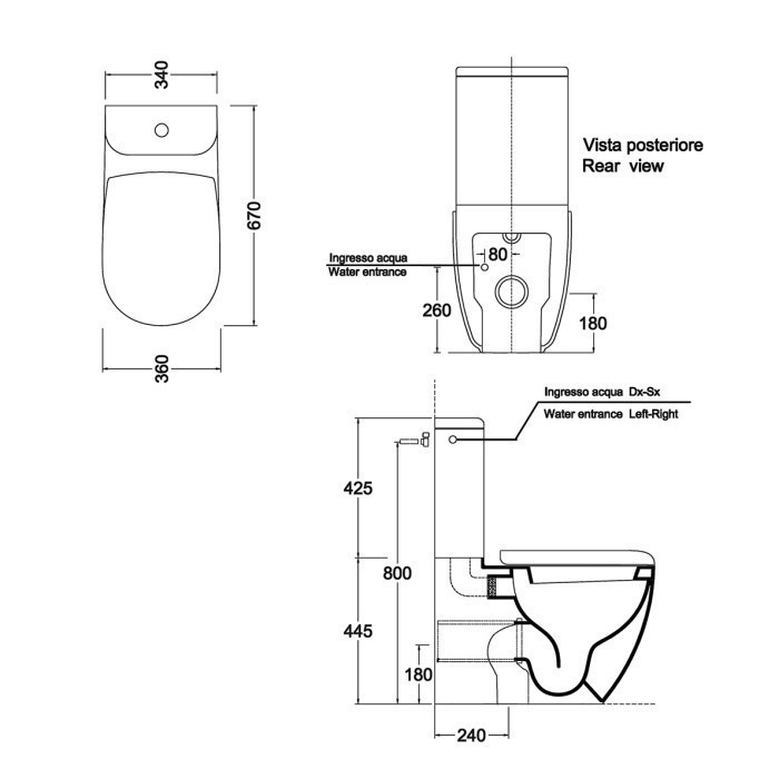 ArtCeram унитаз напольный (компакт | моноблок), flv003 01 00 file 2.0 цвет: белый глянцевый