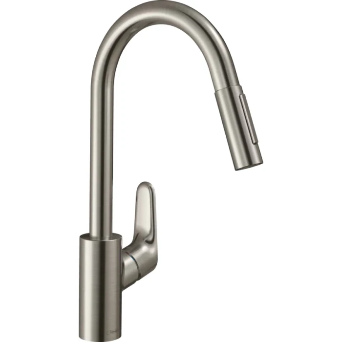 Hansgrohe смеситель для кухни, Focus M41, нержавеющая сталь арт. 31833800
