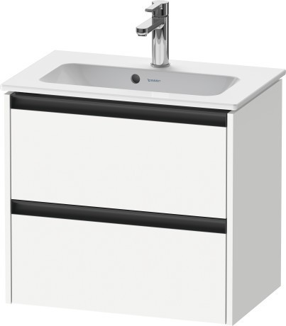 Duravit тумба подвесная под раковину 390 мм х 610 мм х 549 мм, ketho.2, k25255018180000 цвет: gres pietra grey opaco