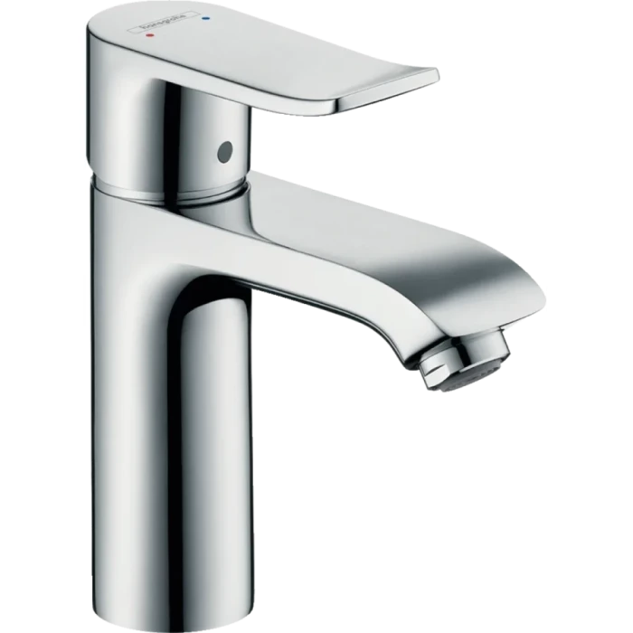 Hansgrohe смеситель для раковины без донного клапана, Metris, хром арт. 31204000