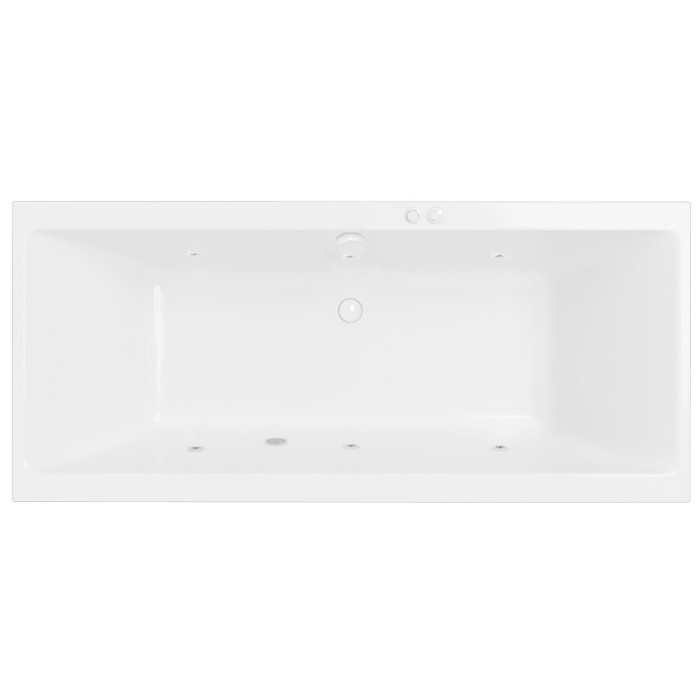 Ванна slim 180x80 soft, Excellent Pryzmat, белый арт. WAEX.PRY18S.SOFT.WH