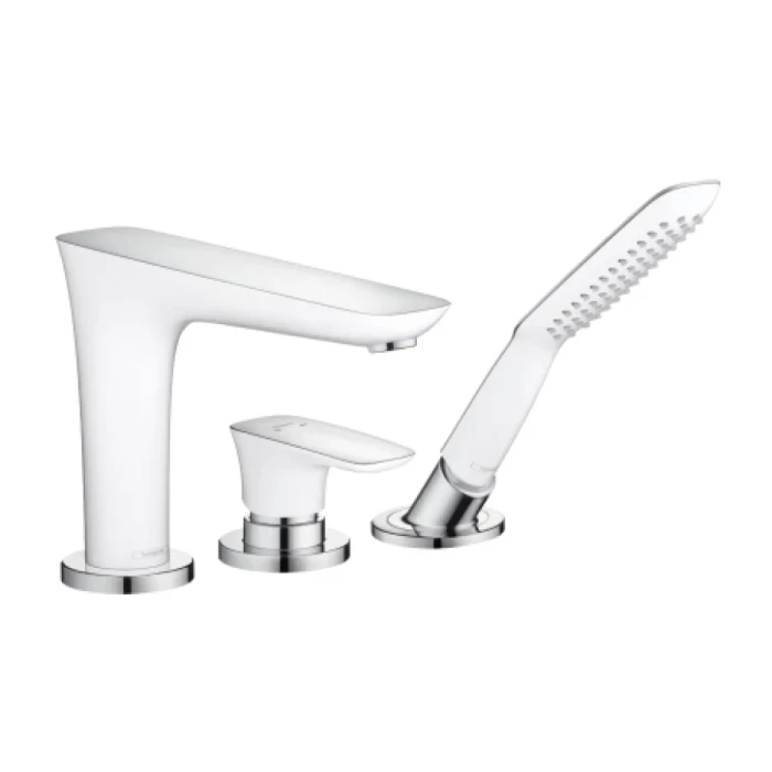 Hansgrohe смеситель для ванны на 3 отверстия, PuraVida, арт. 15432400