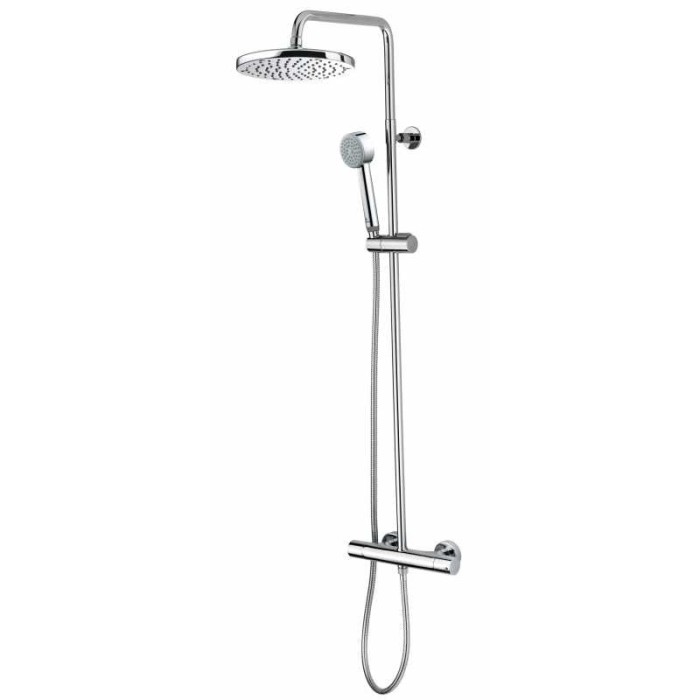 Bossini душевая стойка k-oki termostatico из лауни, oki, хром арт. l10006.030