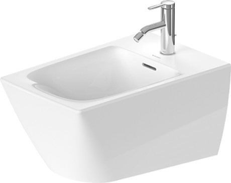 Duravit подвесное биде с переливом, viu, 2292150000 цвет:
