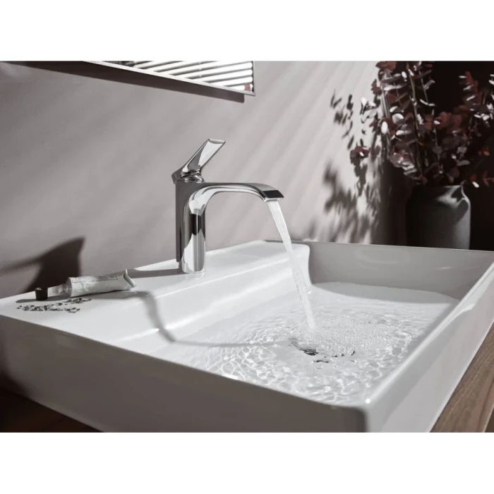 Hansgrohe смеситель для раковины без донного клапана, Vivenis, хром арт. 75022000