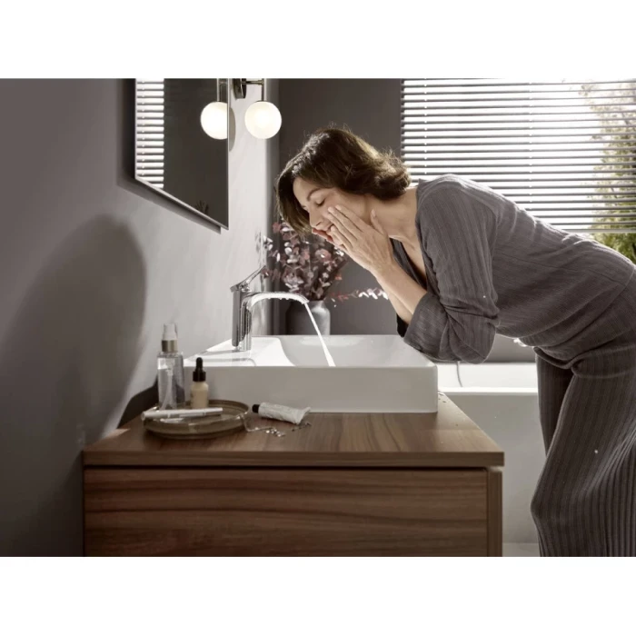 Hansgrohe смеситель для раковины без донного клапана, Vivenis, хром арт. 75022000