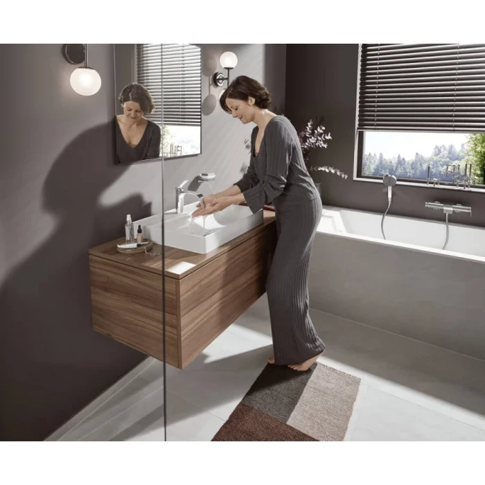 Hansgrohe смеситель для раковины без донного клапана, Vivenis, хром арт. 75022000