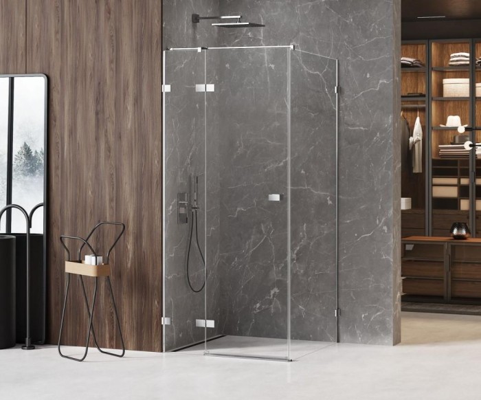 Душевое ограждение 120x70x200, New trendy Avexa chrome, хром арт. EXK-1503