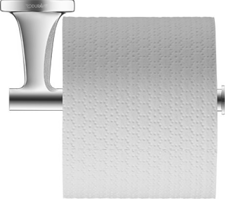 Duravit держатель туалетной бумаги, starck t, 0099371000 цвет: хром