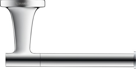 Duravit держатель туалетной бумаги, starck t, 0099371000 цвет: хром