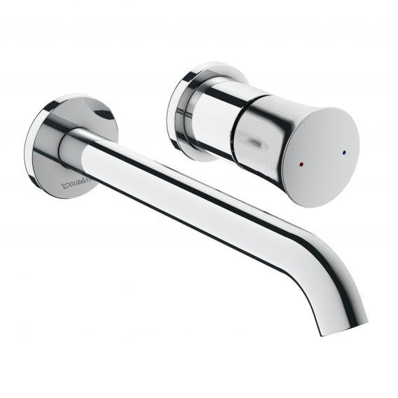 Duravit однорычажный смеситель для раковины для скрытого монтажа, white tulip, wt1070004010 цвет: хром