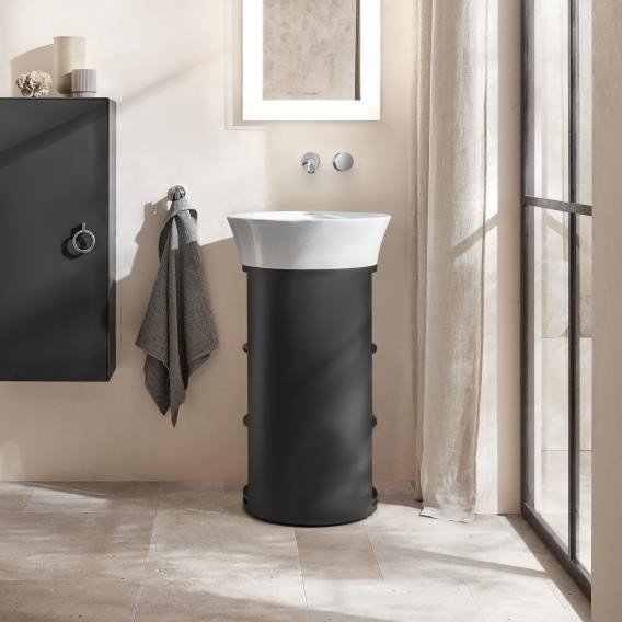 Duravit однорычажный смеситель для раковины для скрытого монтажа, white tulip, wt1070004010 цвет: хром