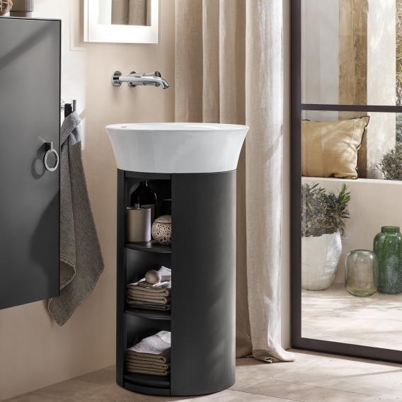 Duravit однорычажный смеситель для раковины для скрытого монтажа, white tulip, wt1070004010 цвет: хром