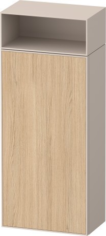 Duravit средний шкаф петли слева 240 мм х 400 мм х 961 мм, zencha, ze1351l30830000 цвет: натуральный дуб/серо-коричневый суперматовый