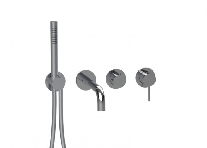 Almar смеситель для ванны и душа 316 collection, арт. e180143 stainless steel aisi 316