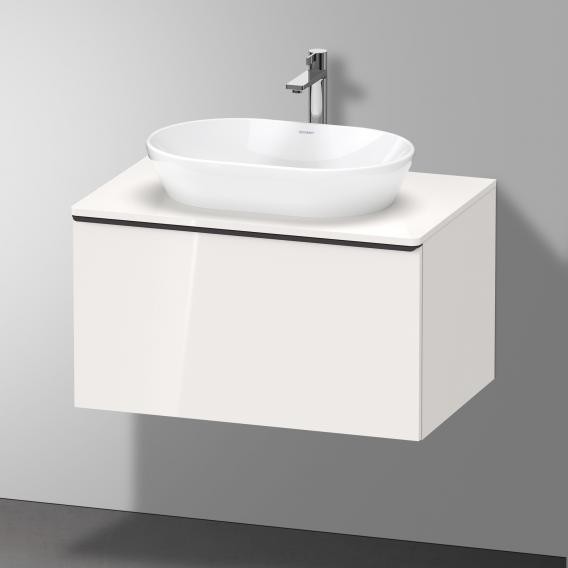 Duravit тумба подвесная под раковину 800 мм х 550 мм, с консолью, d-neo, de494702222 цвет: белый глянцевый