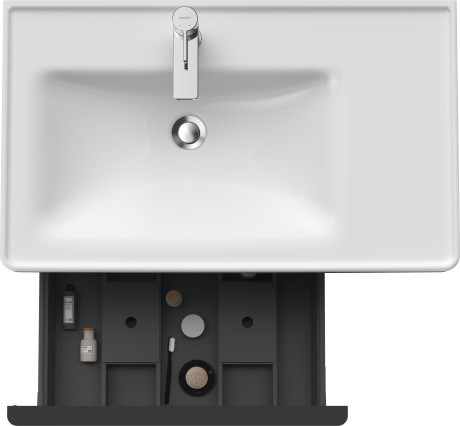 Duravit тумба подвесная под раковину 784 мм х 452 мм, d-neo, de425801616 цвет: чёрный дуб