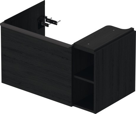 Duravit тумба подвесная под раковину 784 мм х 452 мм, d-neo, de425801616 цвет: чёрный дуб