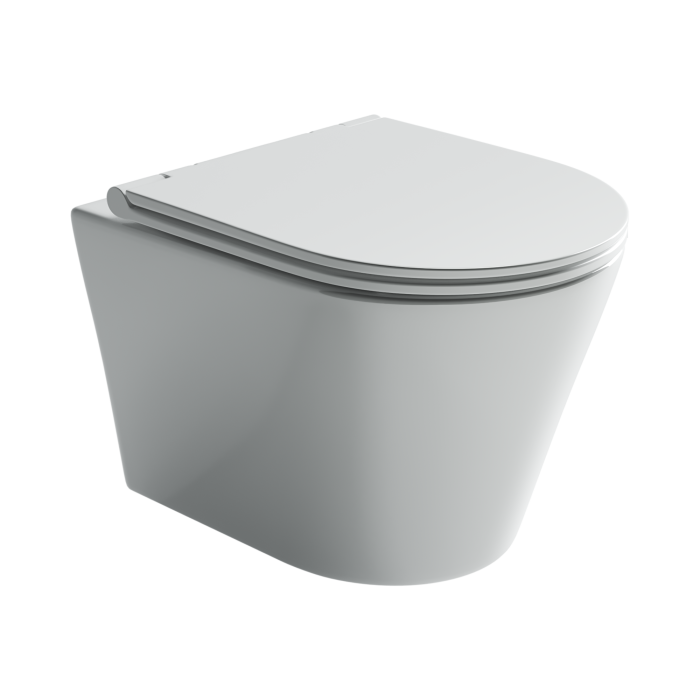 Ceramicanova подвесной унитаз с сиденьем forma, cn3011 цвет: белый