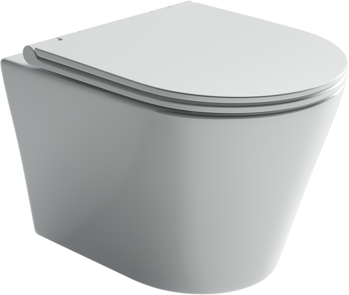 Ceramicanova подвесной унитаз с сиденьем forma, cn3011 цвет: белый