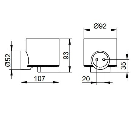 Keuco дозатор для жидкого мыла collection reva, сollection reva, черный матовый арт. 12852 379000