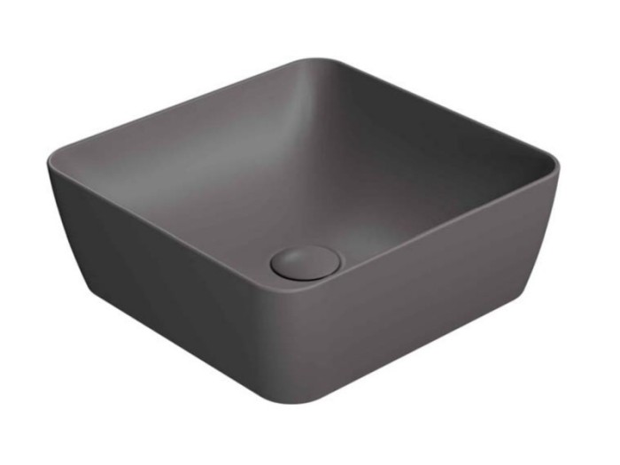 GSI Раковина накладная 38х38х14 см, bistro, санфарфор, Color-elements - 903816
