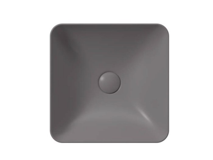 GSI Раковина накладная 38х38х14 см, bistro, санфарфор, Color-elements - 903816