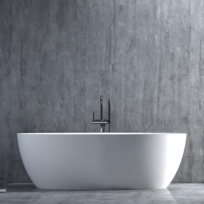 Salini ванна отдельностоящая 160x80, alda, 101923m цвет: матовый белый