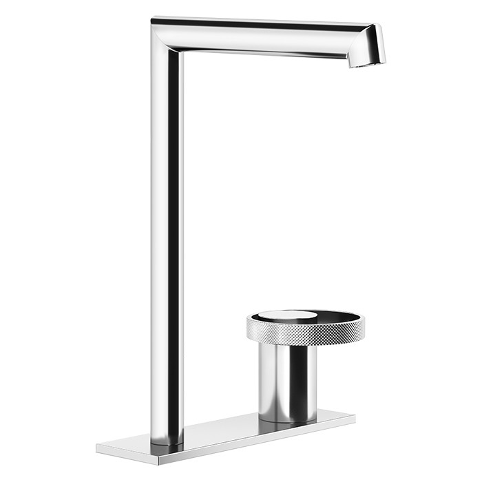 Gessi Смеситель для раковины высокий с длинным изливом, без донного клапана, Anello, 63316#031 цвет: хром