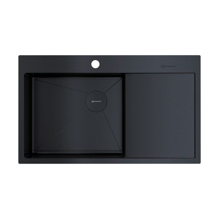 Omoikiri кухонная мойка Akisame 86-L Side, графит арт. 4997043