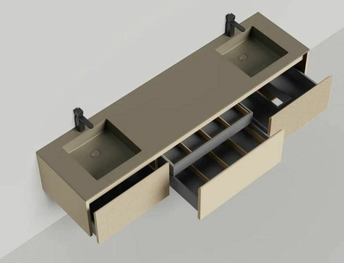 Salini подвесная тумба 2000, domino, 27d120dinf цвет: бежевый