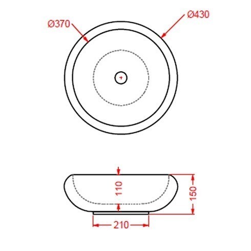 ArtCeram раковина (накладная), tol001 01 00 tao цвет: белый глянцевый