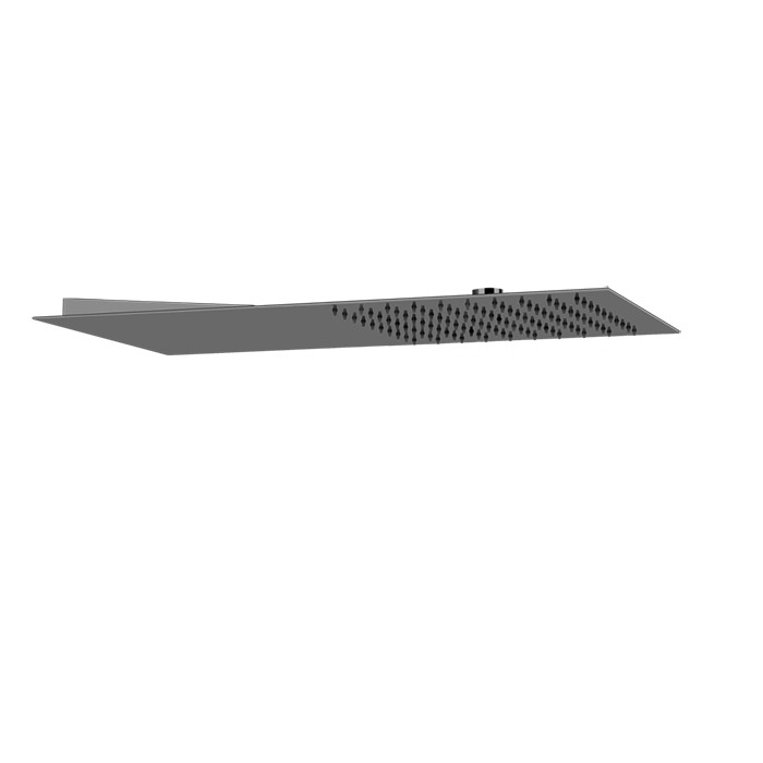 Gessi Верхний душ QUADRO 30х55см, Tremillimetri, 33081#707 цвет: black metal brushed pvd