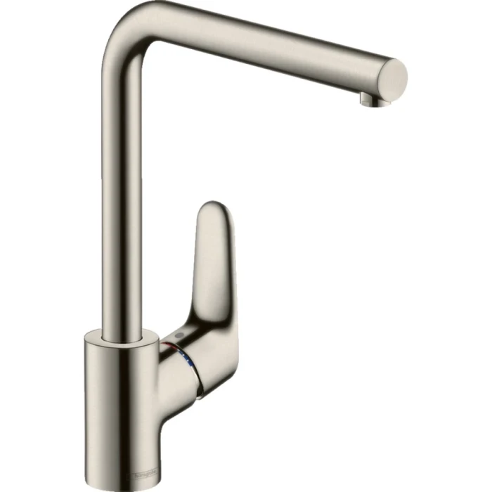 Hansgrohe смеситель для кухни, Focus M41, нержавеющая сталь арт. 31827800