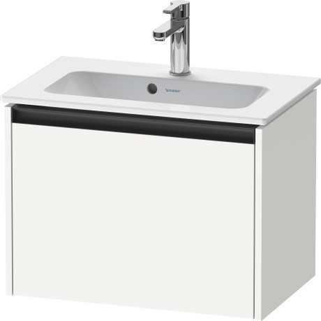 Duravit тумба подвесная под раковину 390 мм х 610 мм х 440 мм, ketho.2, k25055018180000 цвет: gres pietra grey opaco