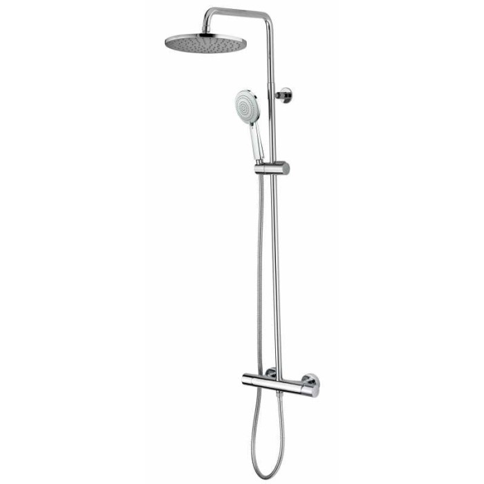 Bossini душевая стойка k-cosmo monocomando из лауни, cosmo, хром арт. l10014.030