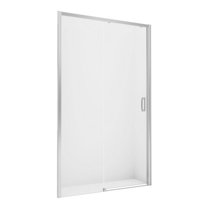 Дверь в нишу prime 120x200 l, New trendy Prime chrome, хром арт. D-0302A