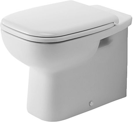 Duravit напольный приставной унитаз, d-code, 21150900002 цвет: белый