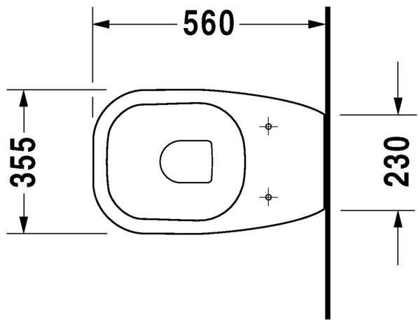 Duravit напольный приставной унитаз, d-code, 21150900002 цвет: белый