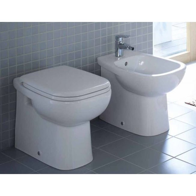 Duravit напольный приставной унитаз, d-code, 21150900002 цвет: белый
